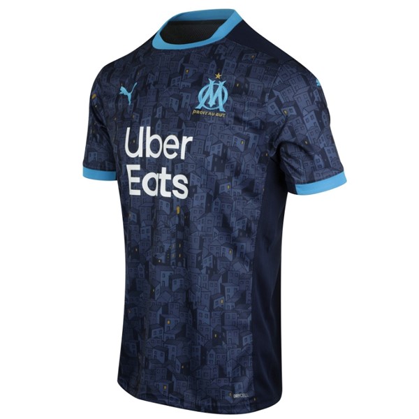 Camiseta Marsella Segunda equipo 2020-21 Azul